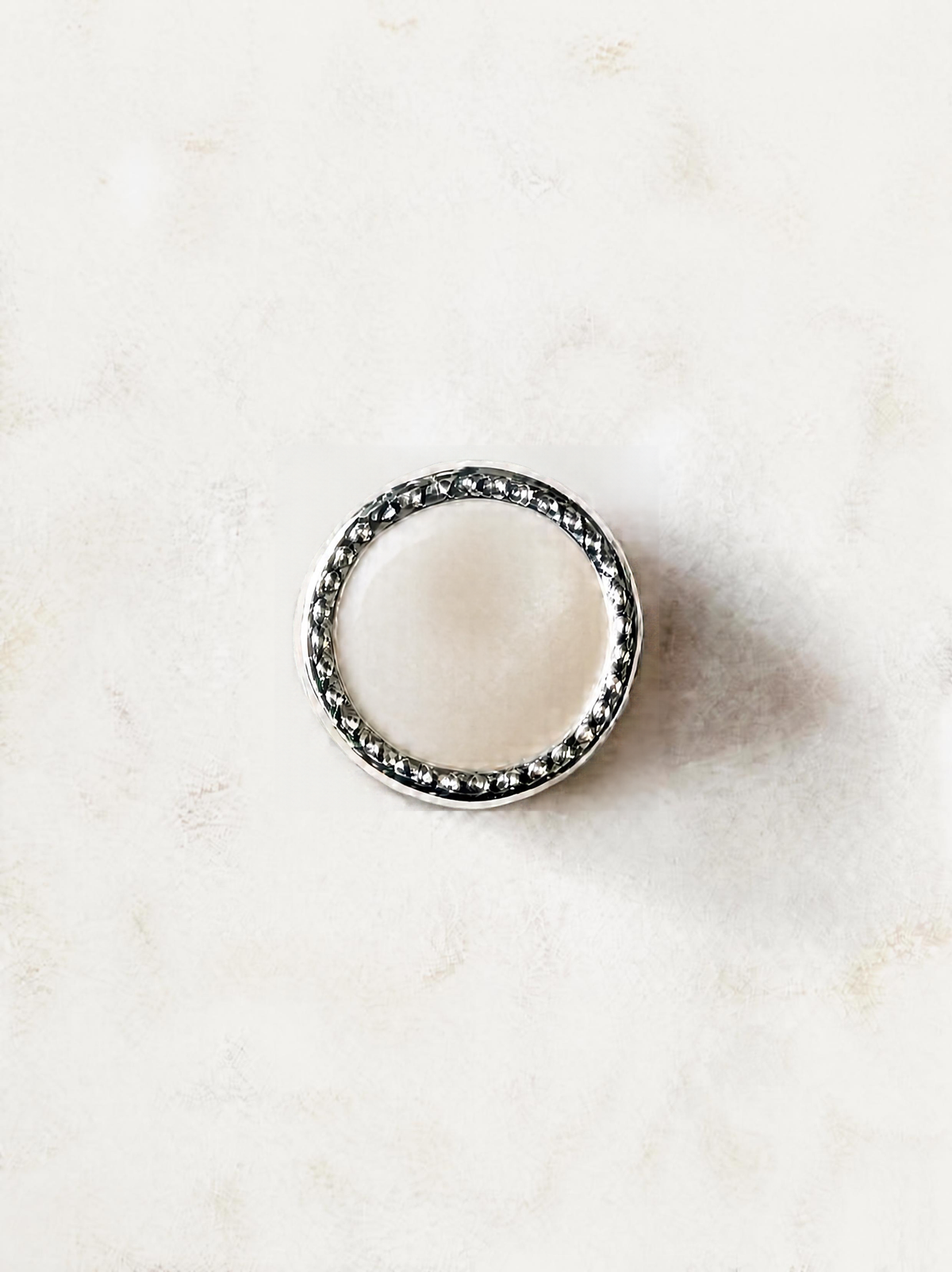 Circle bracelet charm bead Stainless Steel Ashes/Hair - Keepsake Memorial Jewellery