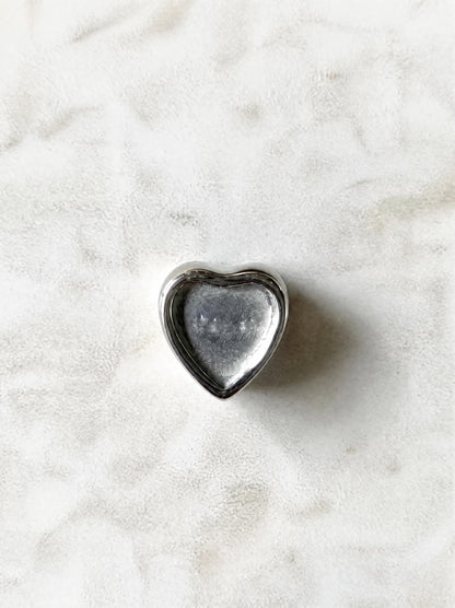Heart Bracelet Charm Bead Stainless Steel Ashes/Hair - Keepsake Memorial Jewellery