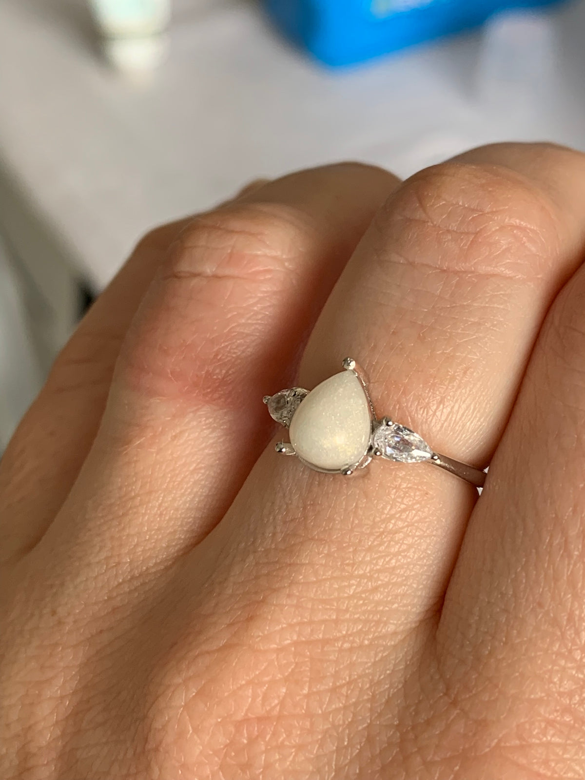 Trinity Keepsake Ring - Sterling Silver Ashes/Hair/Breastmilk Keepsake Memorial Jewellery